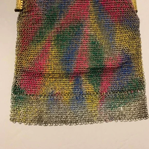 Whiting and Davis Vintage c.20's/30's Mesh Handbag - Picture 8 of 12